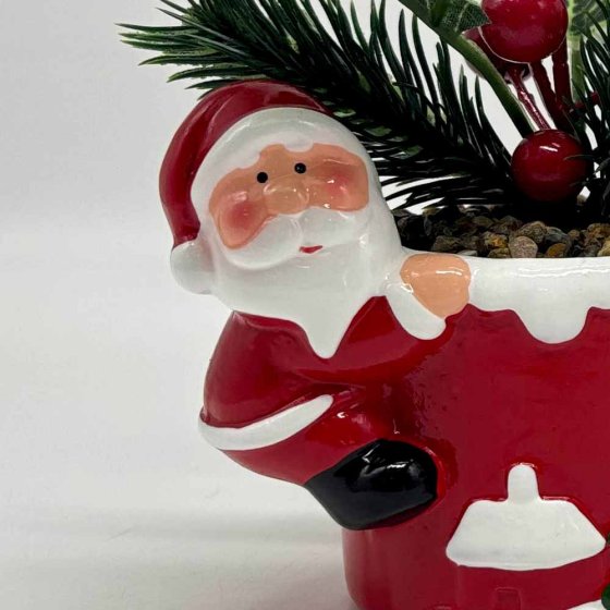 Composition florale de Noël « Santa » 