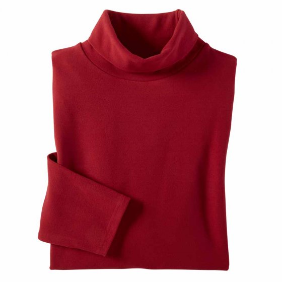Pull à col roulé thermique