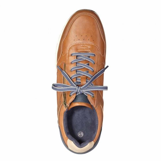 Schnürschuh mit Reisverschluss