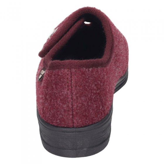 Chaussons femme en feutre, avec patte auto-agrippante