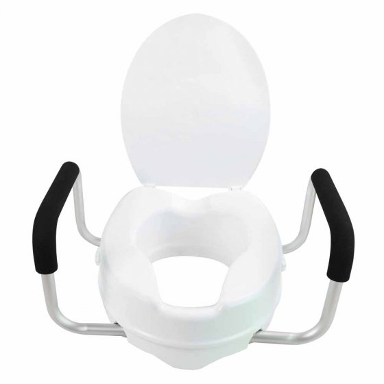 Rehausseur WC avec accoudoirs
