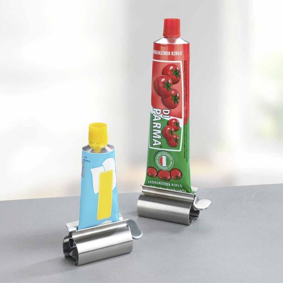 Presse à tubes, acier inoxydable  