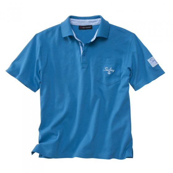 Maritimes Polo Shirt,Natur,XXL 