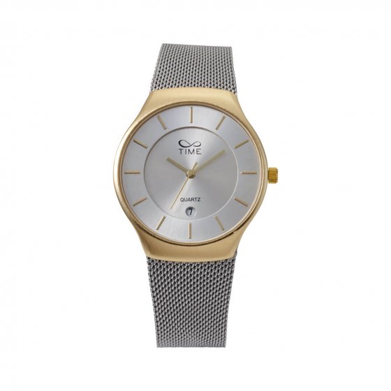 IHR GESCHENK: Milanaise-Armbanduhr „Bicolor” 