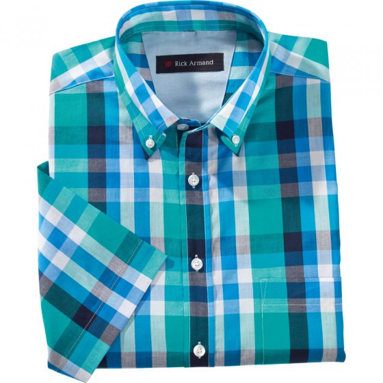 Chemise à carreaux en coton, lot de 2