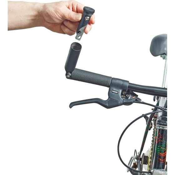 Poignées de vélo supplémentaires avec outils 