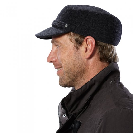 Field Cap enr.d.cachemire57/58 58 | Anthracite