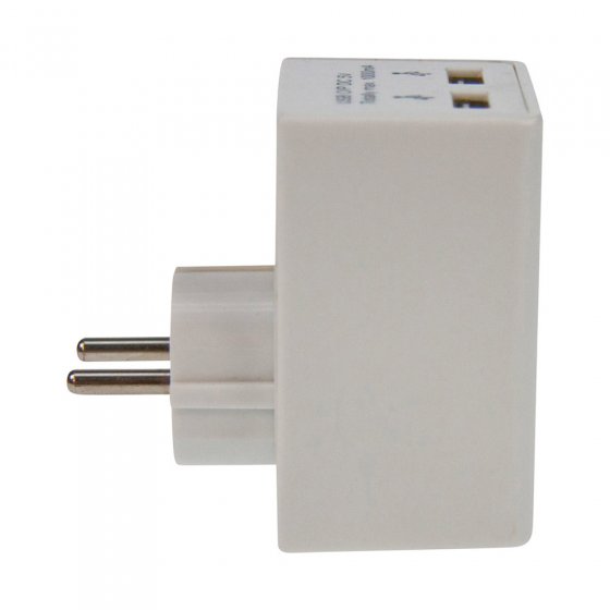 Zwischenstecker mit USB-Ladefunktion 