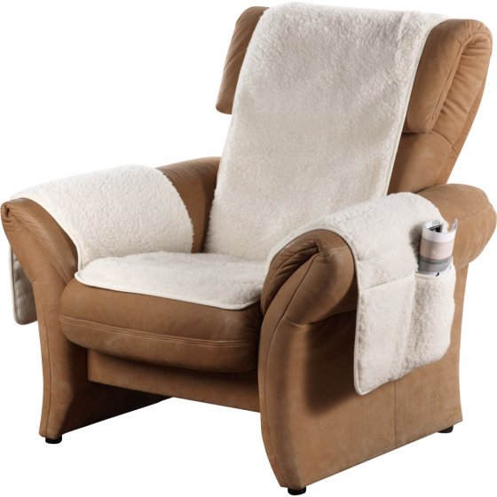 Housse de fauteuil en laine vierge 