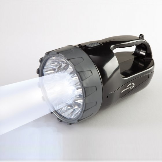 Aufladbarer Scheinwerfer mit 18 LEDs 
