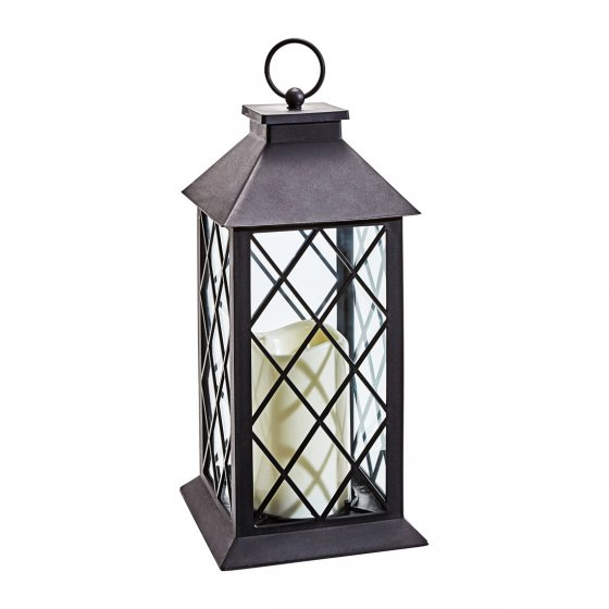 Lanterne LED avec bougie 