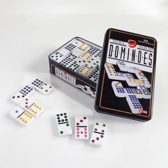 Grand jeu de dominos double 9 