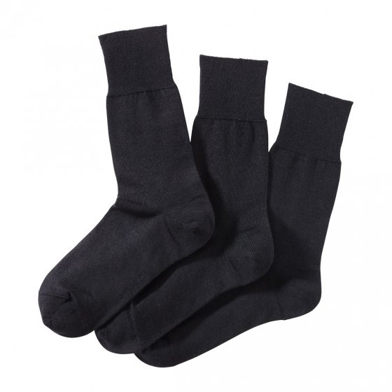 Chaussettes en laine mérinos de qualité Par lot de 3 paires 