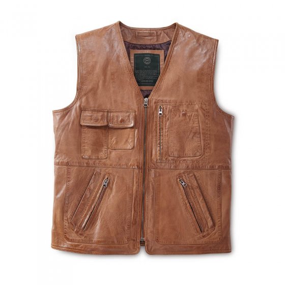 Gilet multipoches,Marron clair 58 | Marronclair