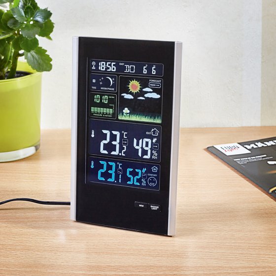 Station météo radiopilotée de luxe