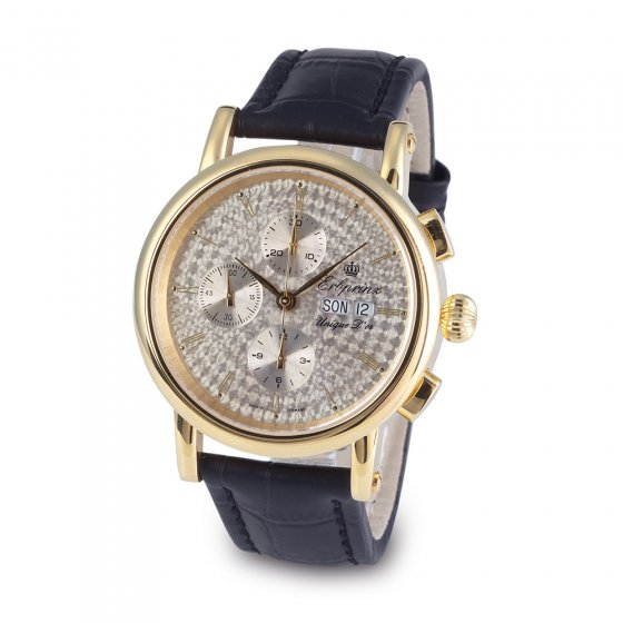 Chronographe automatique Erbprinz "Unique d’or"