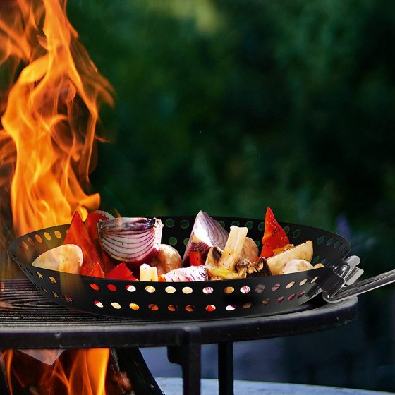 Grill- und Gemüsepfanne