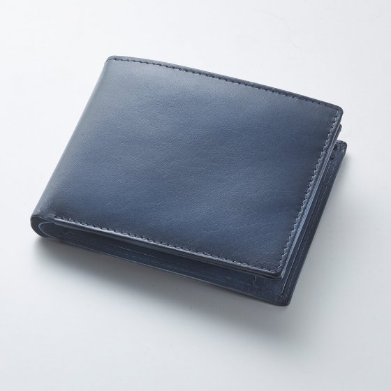 Portefeuille de sécurité en cuir Marine