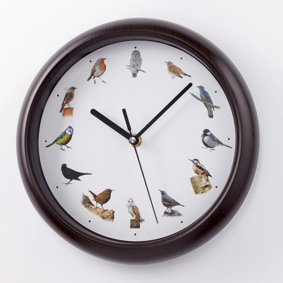 Horloge murale chants d’oiseaux 