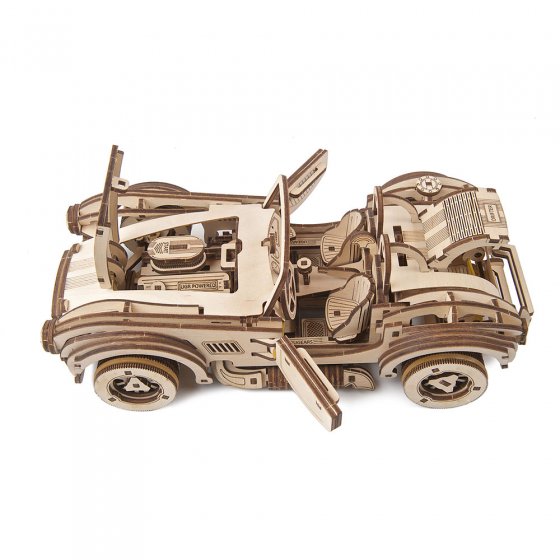 Maquette en bois voiture de course Cobra 