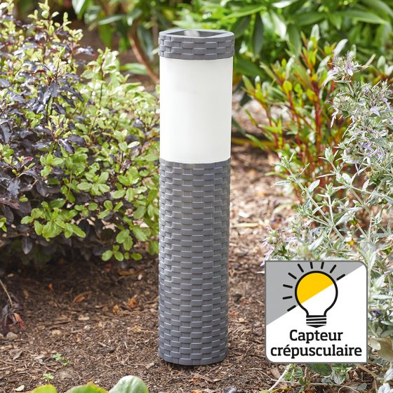 Solarleuchten mit Flammenschein 2er-Pack 