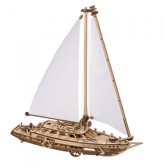 Maquette bois : voilier de rêve 