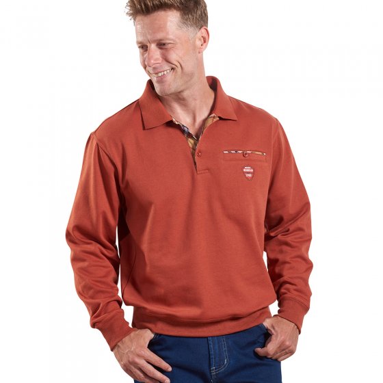 Sweat thermique avec contrastes 