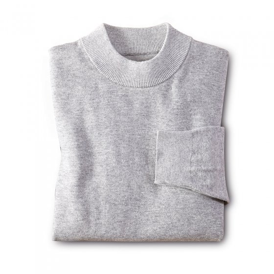 Pullover mit Stehkragen 