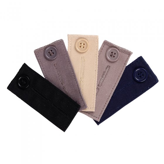Rallonge de ceinture avec bouton Lot de 5  