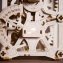 Holzmodell Motor-Uhr - 3
