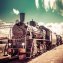 Wanduhr „Nostalgic Train” - 3