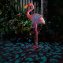 Flamant rose solaire pour le jardin - 3