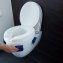 Abattant de toilettes  "Clipper"  avec couvercle - 3