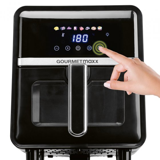 Heißluft-Fritteuse mit Fenster 