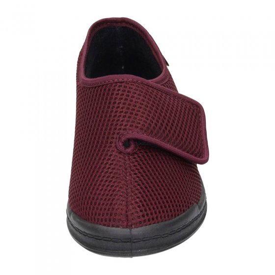 Damen-Kletthausschuh,rot, 39 39 | Rot