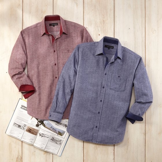 Chemise actuelle en flanelle 