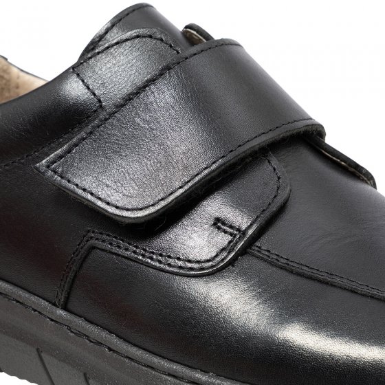 Chaussures en cuir à velcro 