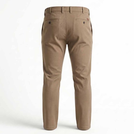 Stretchbund Baumwollhose 58 | Beige