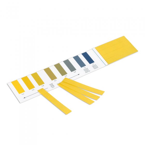 Bandelettes de test du pH urinaire - Lot de 16