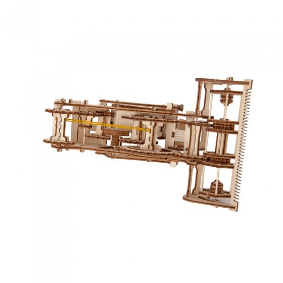 Maquette moissonneuse-batteuse en bois