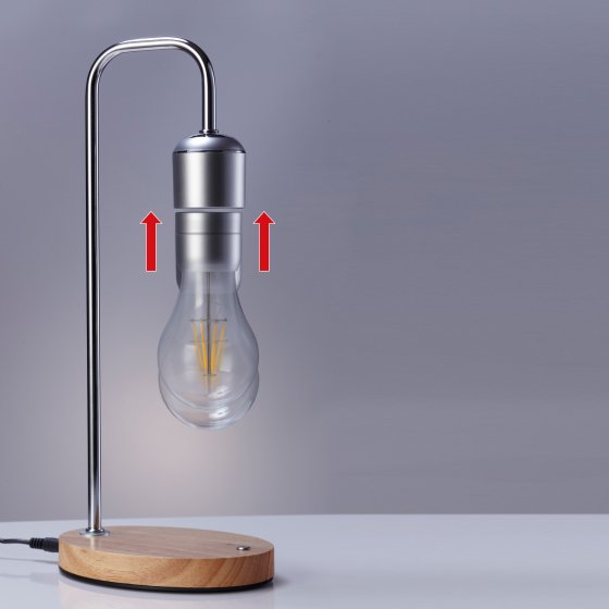 Lampe LED anti-gravité à filament 