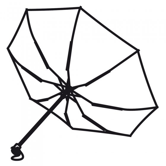 Parapluie canne avec protection additionnelle 