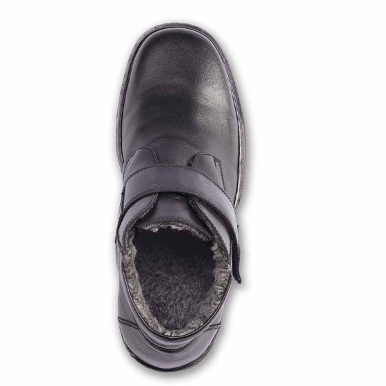 Winter-Klettstiefel 45 | Schwarz