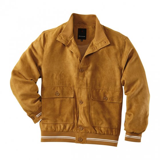 Blouson micro-skin L | Camel