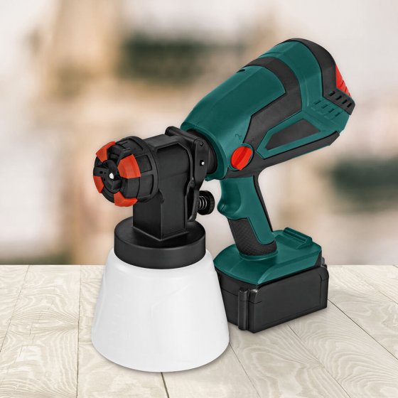 Pistolet à peinture rechargeable
