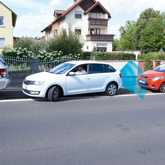 Système de caméra de recul solaire sans fil 