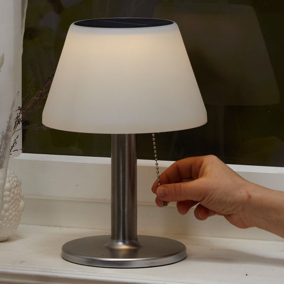 Lampe de table LED solaire 