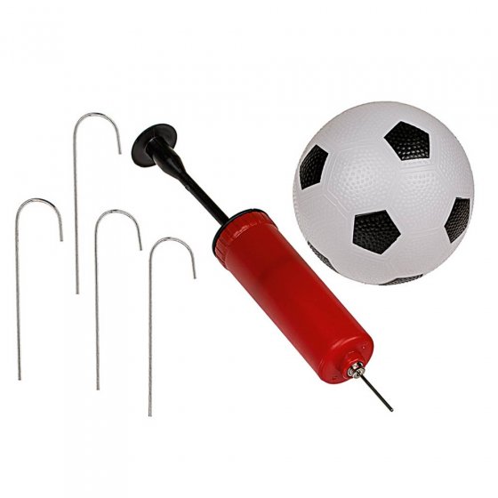 Fußballtor-Set mit Ball und Pumpe 