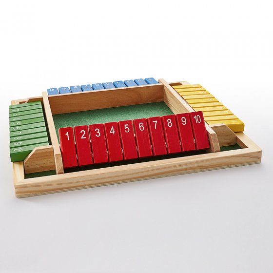 Großes Klappenspiel für Vier in Farbe 