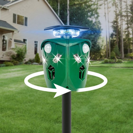 Solar-Ultraschall-Tiervertreiber 360° 